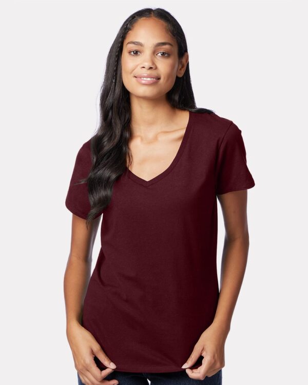 2857_fl Perfect-T Women’s V-Neck T-Shirt